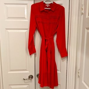 Nanette Lepore Red Dress (10)